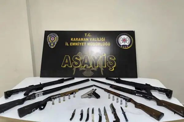 Karaman’da emniyet operasyonları