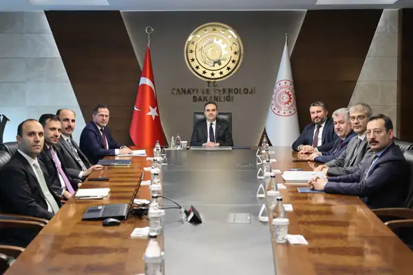 Konya heyeti, Bakan Kacır’ı ziyaret etti