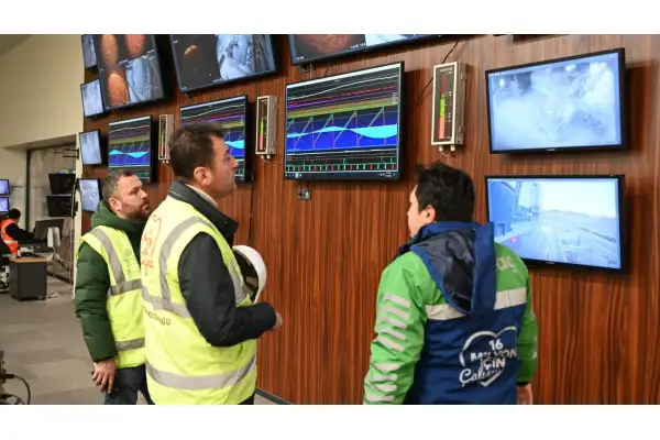 Giresun Belediye Başkanı Fuat Köse İstanbul'da katı atık tesisini inceledi