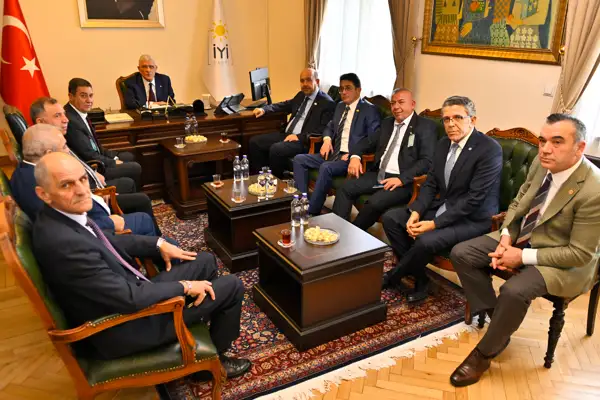 Dervişoğlu, Romanya-Türkiye Ticaret ve Sanayi Odası Başkanı Atalay ile görüştü