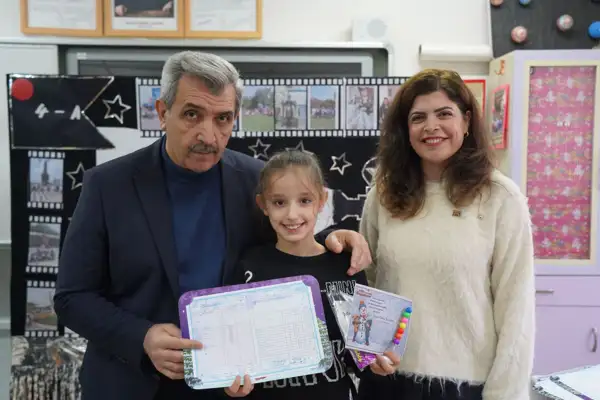 Başkan Vekili Altuntaş, karne törenine katıldı 