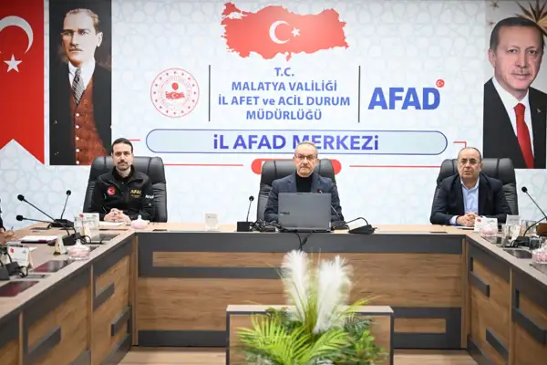Malatya'da Afet Koordinasyon Toplantısı gerçekleştirildi 