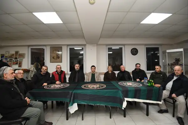 Başkan Aydın'dan Namık Kemal Spor Kulübü'ne ziyaret