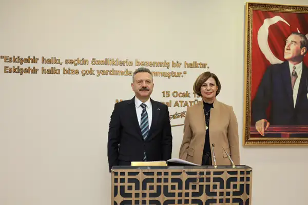 Vali Aksoy'dan Başkan Ünlüce'ye ziyaret