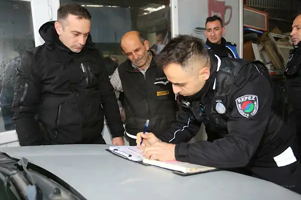 Kepez’de sanayi sitelerinde denetim