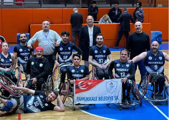 Pamukkale Belediyespor, 1453 Engelliler Spor Kulübü’nü mağlup etti