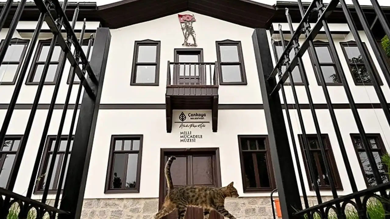 Çankaya Abidin Paşa Köşkü 'Milli Mücadele Müzesi' artık ücretsiz ziyaret edilebilecek