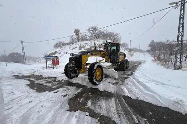 Malatya’da kapanan yollar ulaşıma açılıyor
