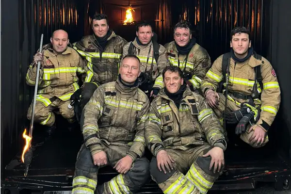 Bursa Büyükşehir İtfaiyesi'nden Koç Üniversitesi personeline eğitim