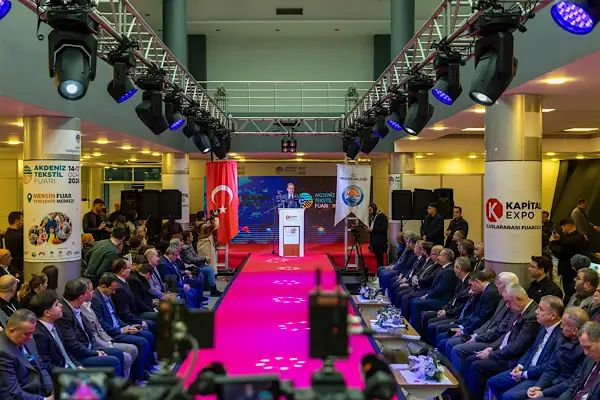 Mersin’de Akdeniz Uluslararası Tekstil Fuarı açıldı