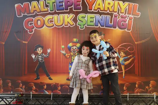 Maltepe'de Yarıyıl Çocuk Şenliği düzenlendi