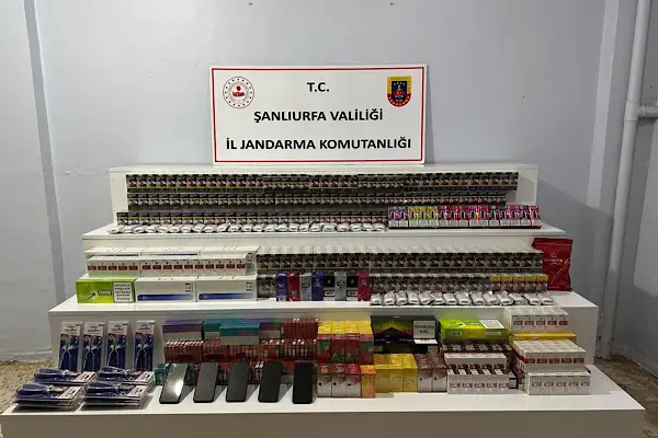 Viranşehir’de gümrük kaçağı ürün operasyonu