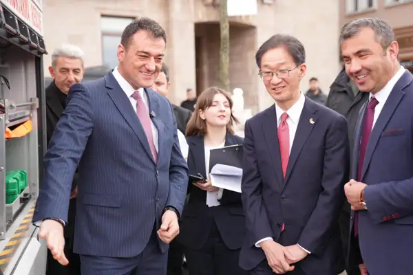 Büyükelçi Masami, Giresun'de araç teslim törenine katıldı