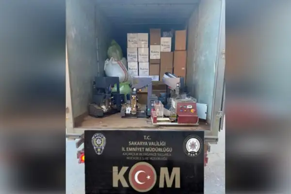 Sakarya’da 200 kilo kaçak tütün ele geçirildi