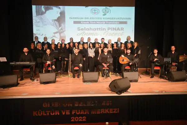 Giresun Belediyesi Konservatuvarı'ndan Selahattin Pınar konseri