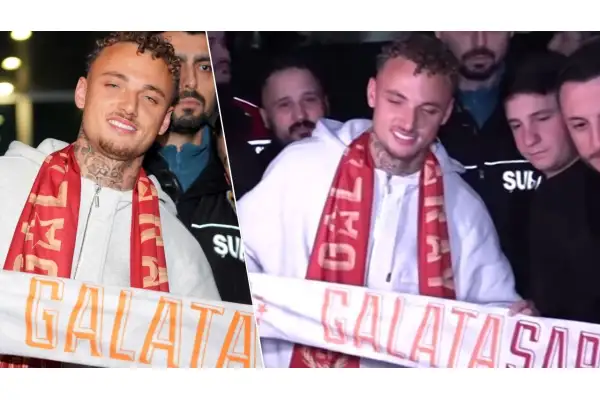 Galatasaray’ın yeni transferi Noa Lang İstanbul’a geldi