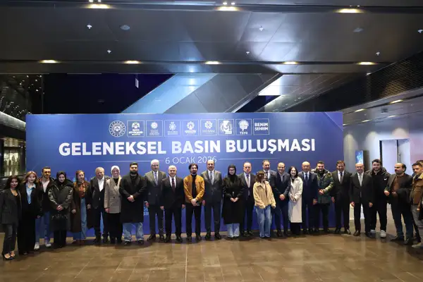Konya basın camiası, Geleneksel Basın Buluşması'nda bir araya geldi