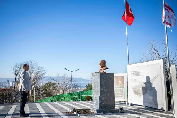 Bornova’da Rauf Denktaş anıldı