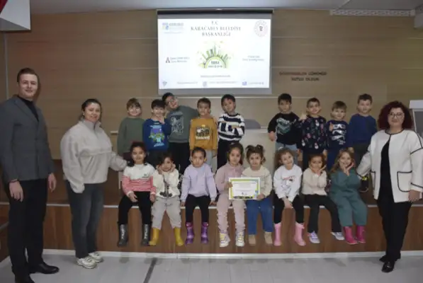 Karacabey'de çocuklara enerji verimliliği öğretildi