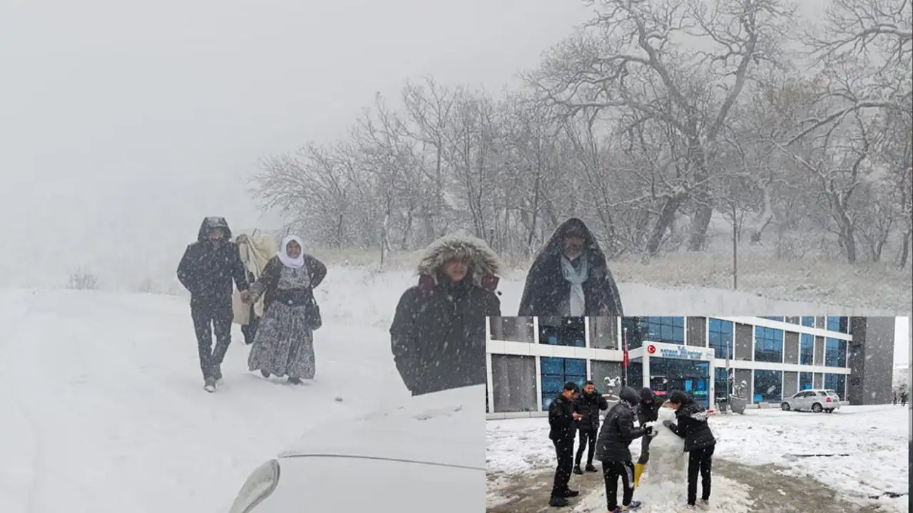 Batman’da kar sevinci: Kar kalınlığı 75 santimetreye ulaştı