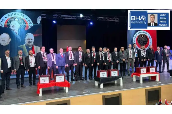 Gençlerbirliği Olağanüstü Genel Kurulunda Arda Çakmak yeniden başkan seçildi