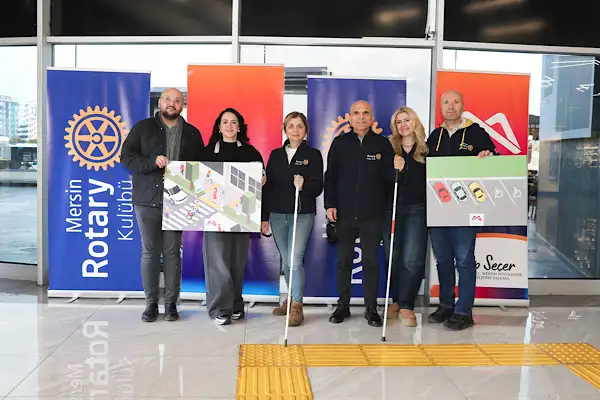 Mersin’de empati parkuru kuruldu