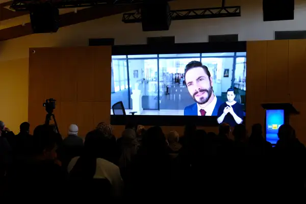 Konya’da görme engellilere sesli betimlemeli film etkinliği