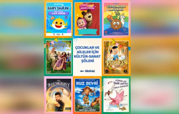 Çocuklar ve aileler için kültür-sanat şöleni