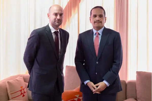 Al Sani, Fransa Dışişleri Bakanı Barrot ile görüştü