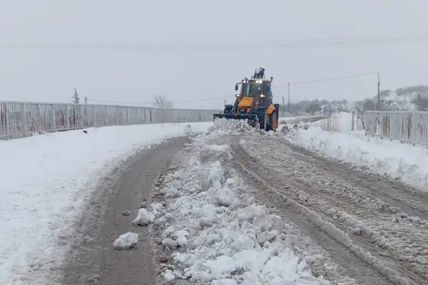 Gaziantep Büyükşehir Belediyesi’nden karla mücadele