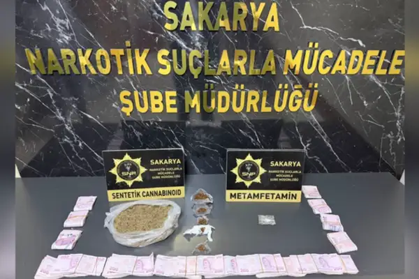 Sakarya’da uyuşturucu operasyonu