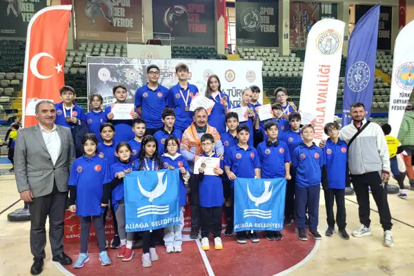 Aliağalı sporculardan Oryantiring Şampiyonasında derece