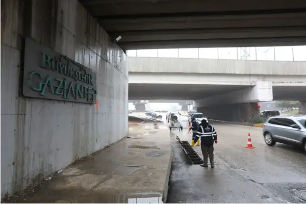 Gaziantep'te yağışlara yönelik tedbirler artırıldı