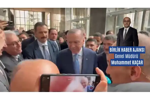 Cumhurbaşkanı Erdoğan grup toplantısı sonrası gazetecilerle sohbet etti
