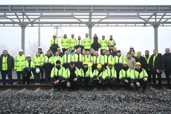 KONYARAY Banliyö Hattı’nda ray birleştirme kaynak programı yapıldı