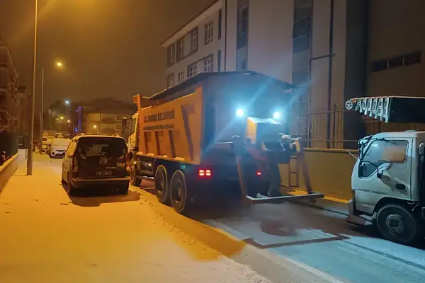 Mamak'ta yılın ilk karına 24 saat müdahale edildi