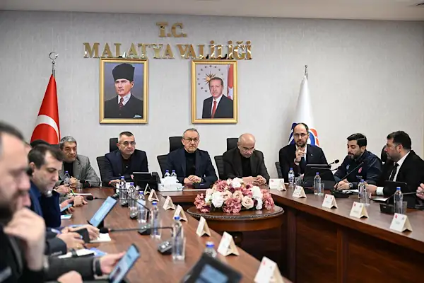 Vali Yavuz başkanlığında rezerv alanlar toplantısı yapıldı