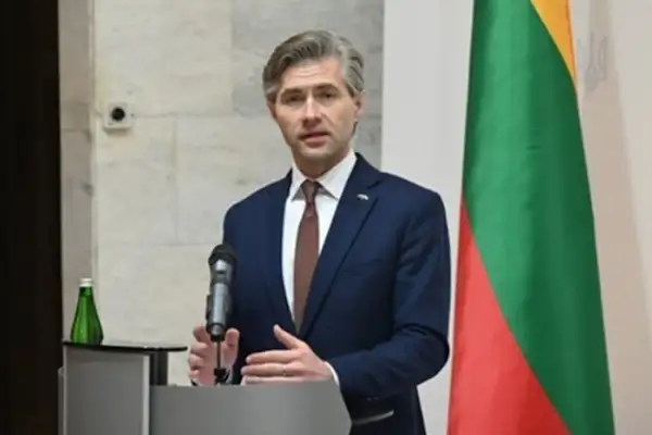 Litvanya Dışişleri Bakanı, Almanya Dışişleri Bakanı'nı Vilnius’ta karşıladı