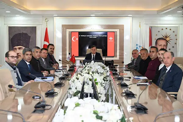 Batman’da İl Toprak Koruma Kurulu Toplantısı gerçekleştirildi