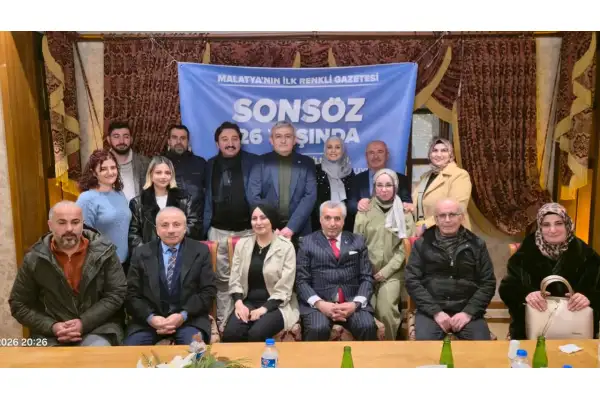 Malatya basınında çeyrek asırlık çınar: Sonsöz Gazetesi 26 yaşında