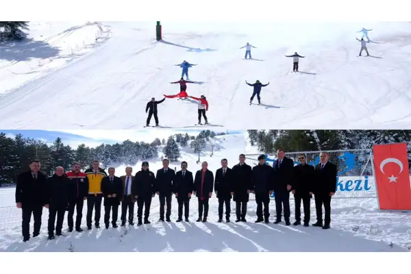 Salda Kayak merkezi sezonu coşkuyla açtı