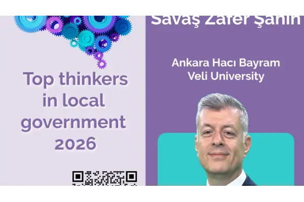 Prof.Dr. Savaş Zafer Şahin, Dünyanın Yerel Yönetimde Kanaat Önderleri listesinde