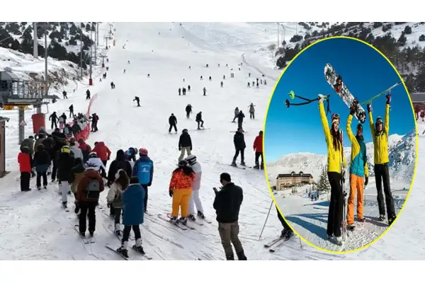 Davraz kayak merkezi’nde kış sezonu 14 Ocak’ta açılıyor