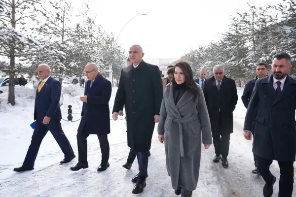 Kültür ve Turizm Bakanı Ersoy, Ağrı’da 