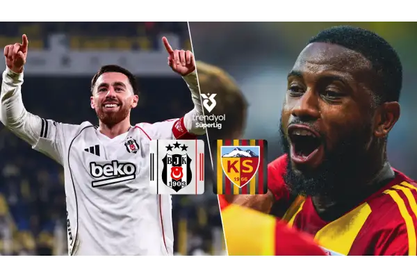 Kartal evinde galibiyet peşinde: Beşiktaş, Kayserispor’u ağırlıyor