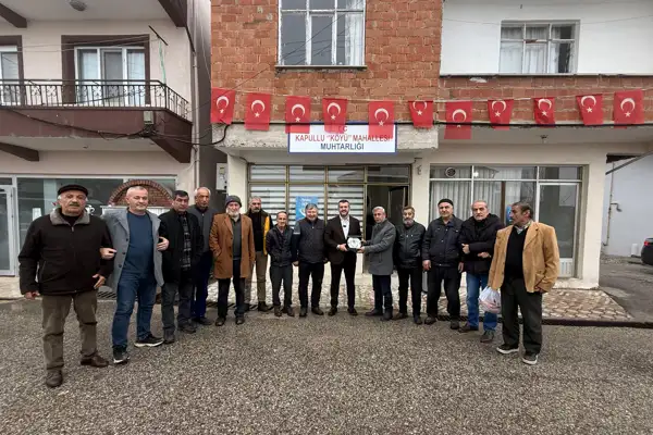 Başkan Çetinkaya Kapullu Mahallesi’ni ziyaret etti