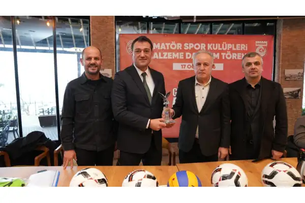 Giresun Belediyesi Amatör Spor Kulüplerine destek oldu