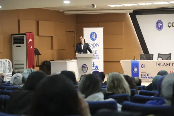 Çorum'da “İslam’da Engellilere Bakış” konulu konferans