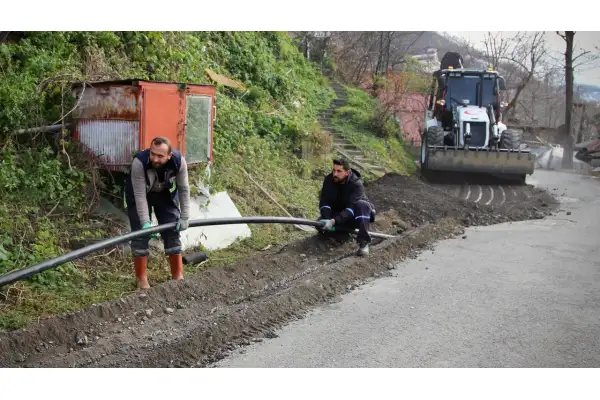 Giresun Belediyesi içme suyu yatırımlarına hız verdi
