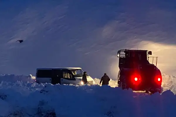 Malatya’da karla mücadele çalışmaları aralıksız devam ediyor